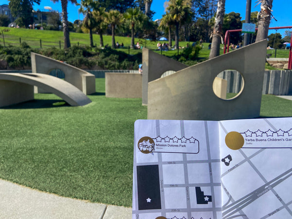 San Francisco Scratch Off City Parks Passport