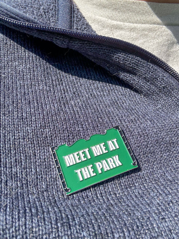 "Meet Me At the Park" Enamel Pin