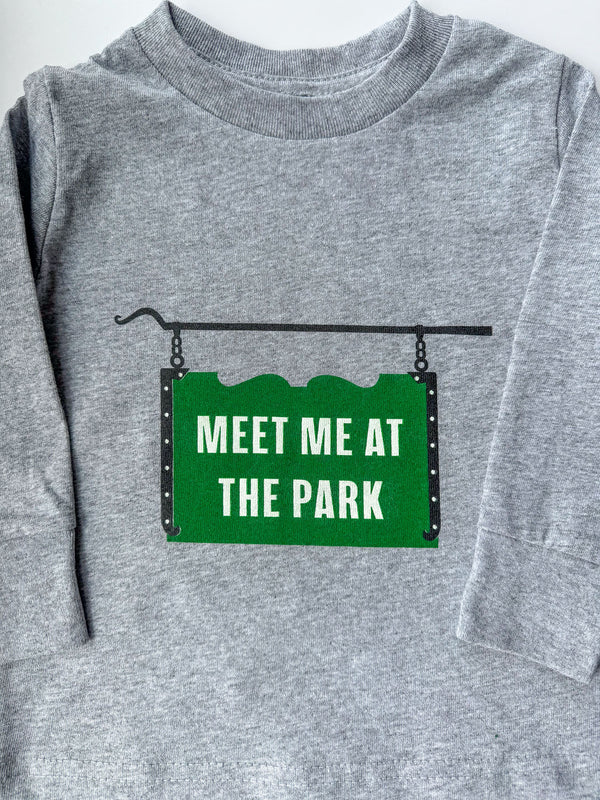 "Meet Me at the Park" Long Sleeved Tee