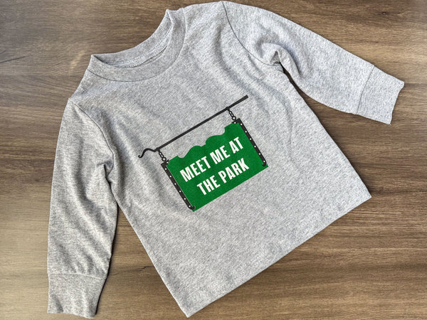 "Meet Me at the Park" Long Sleeved Tee