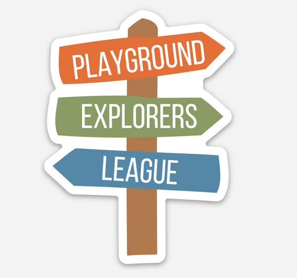 Playground Explorer's League Sticker