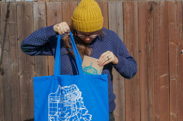 "Meet me at the playground" Park Tote Bag